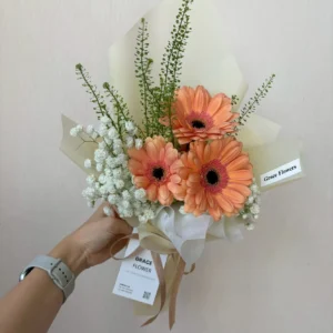 ช่อดอกไม้สด  Mini Geabera Princess - Image 4