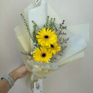 ช่อดอกไม้สด  Mini Geabera Princess - Image 5