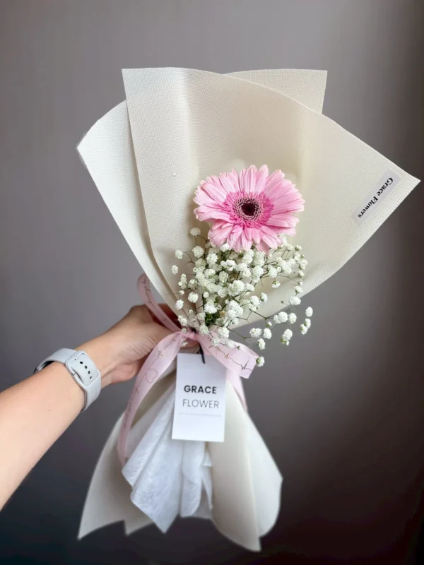 ช่อดอกไม้สด Little Gerbera