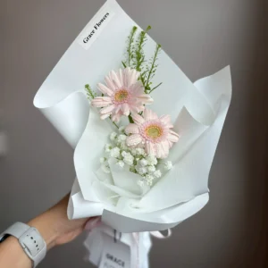 ช่อดอกไม้สด Mini Geabera Love Spark - Image 2