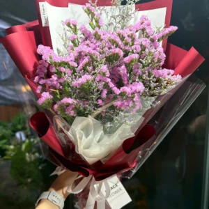 ช่อดอกไม้สดสแตติส statice - Image 1