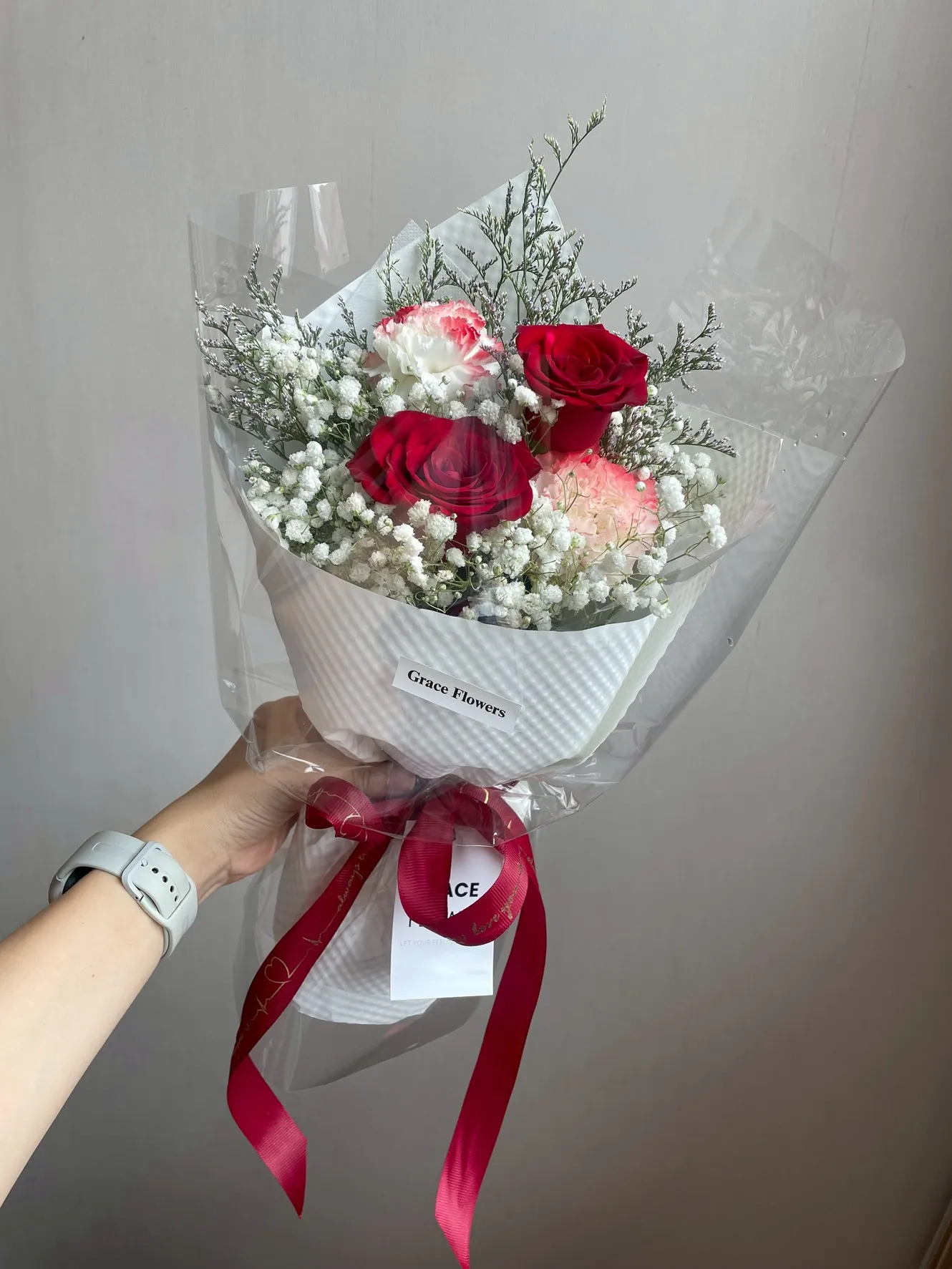 ช่อดอกไม้สด Rose Signature