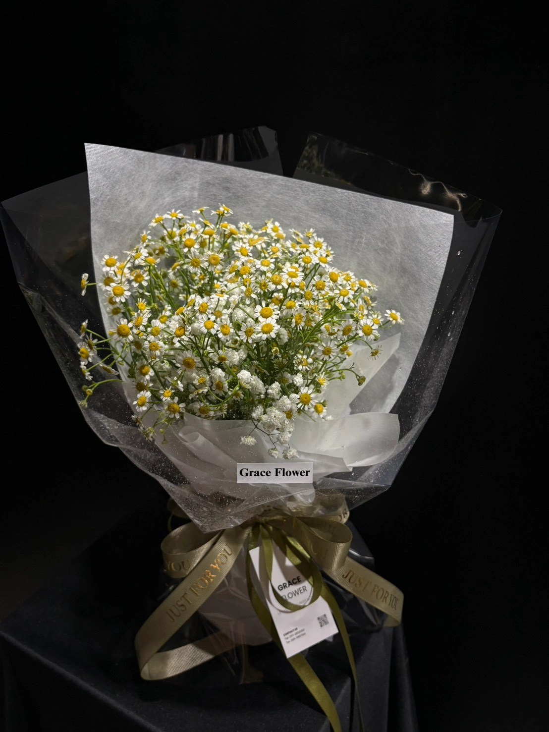 ช่อดอกไม้สด Mini daisy - Image 3