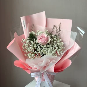 ช่อดอกกุหลาบ Pink Pastel - Image 1