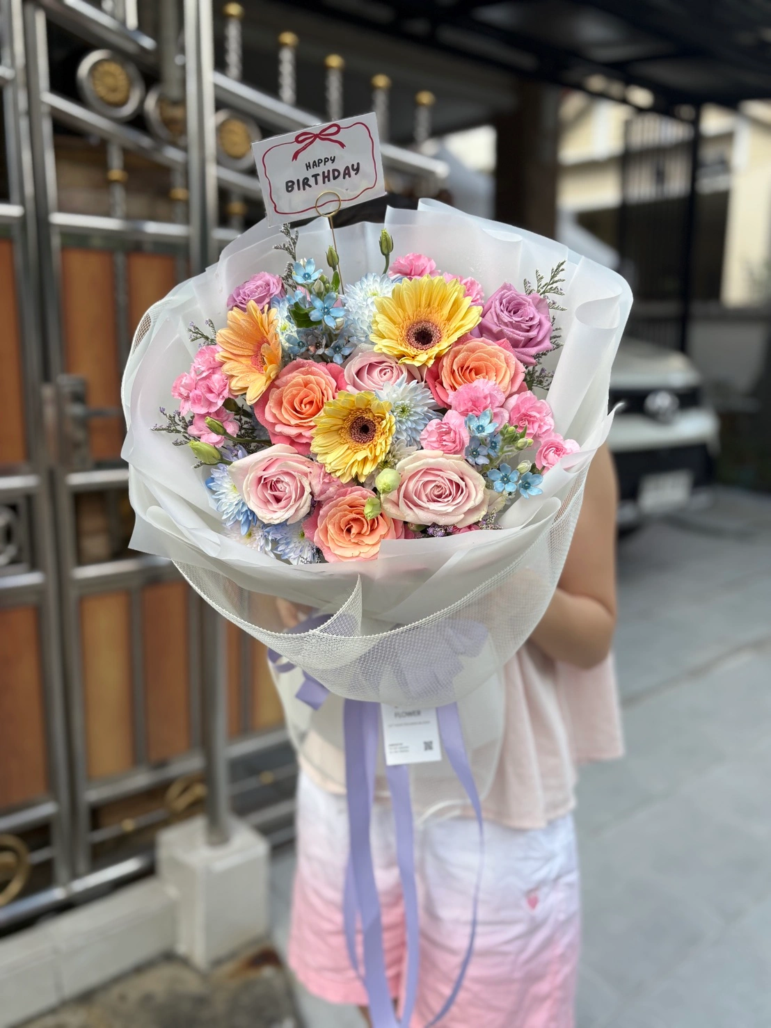 ช่อดอกไม้สด Bloom of Love Joy - Image 2