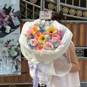 ช่อดอกไม้สด Bloom of Love Joy - Image 3