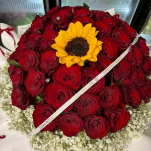ช่อดอกกุหลาบแดง 520 Romance - Image 4
