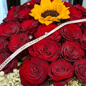 ช่อดอกกุหลาบแดง 520 Romance - Image 2