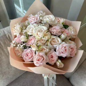 ช่อดอกไม้ประดิษฐ์ Blush Sugar Bloom - Image 2
