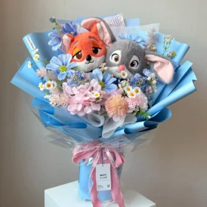 ช่อตุ๊กตา Bunny Serenité - Image 1