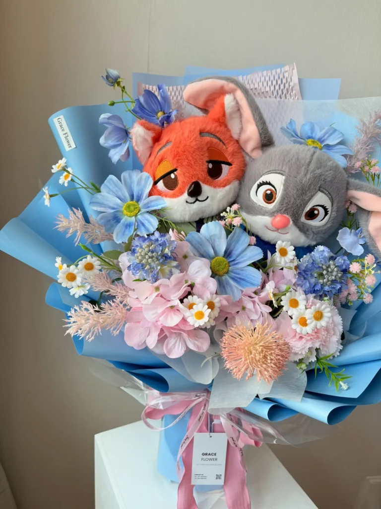 ช่อตุ๊กตา Bunny Serenité