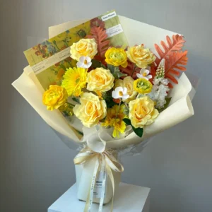 ช่อดอกไม้ประดิษฐ์ Citrus Blossom Garden - Image 1