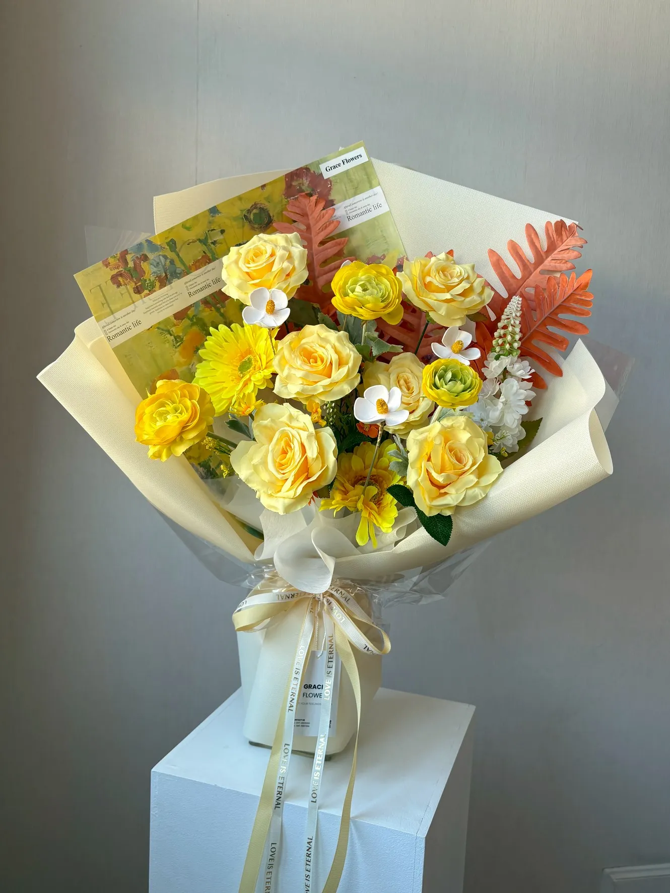 ช่อดอกไม้ประดิษฐ์ Citrus Blossom Garden