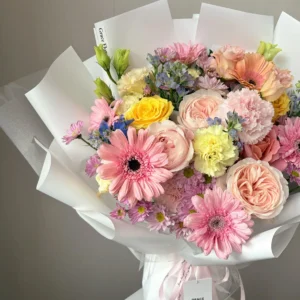 ช่อดอกไม้สด Dreamy Pastel - Image 2