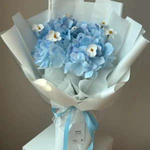 ช่อดอกไม้ประดิษฐ์ Eternal Calm Bloom - Image 1