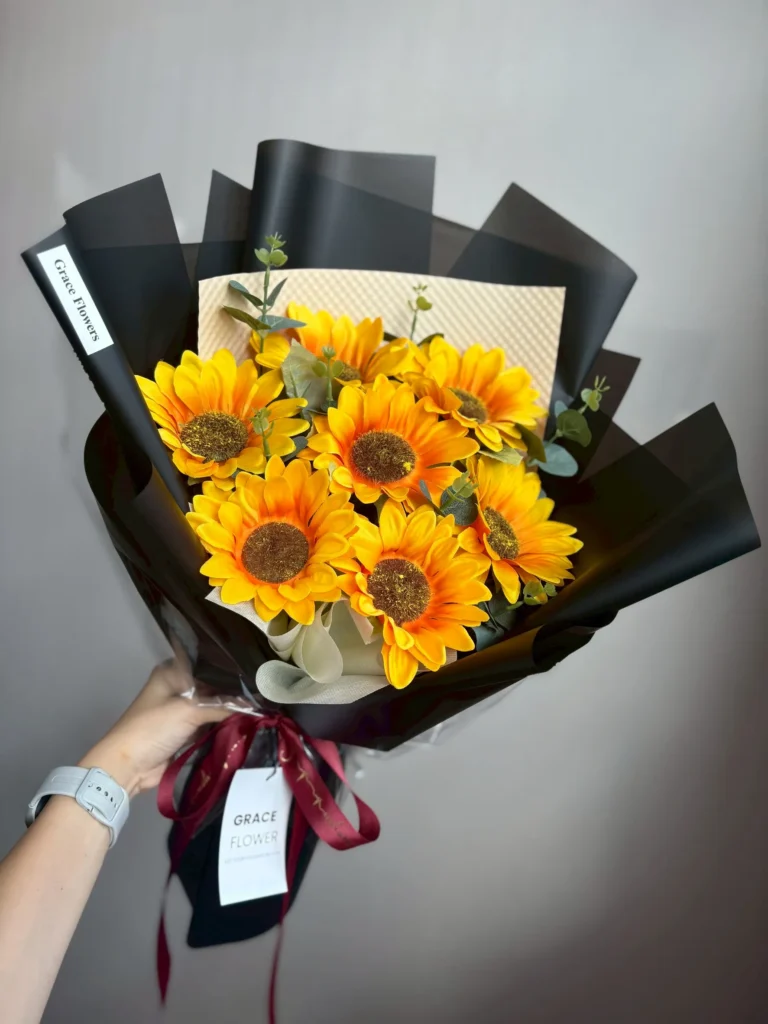 ช่อดอกไม้ประดิษฐ์ Happy Sun Sprinkle