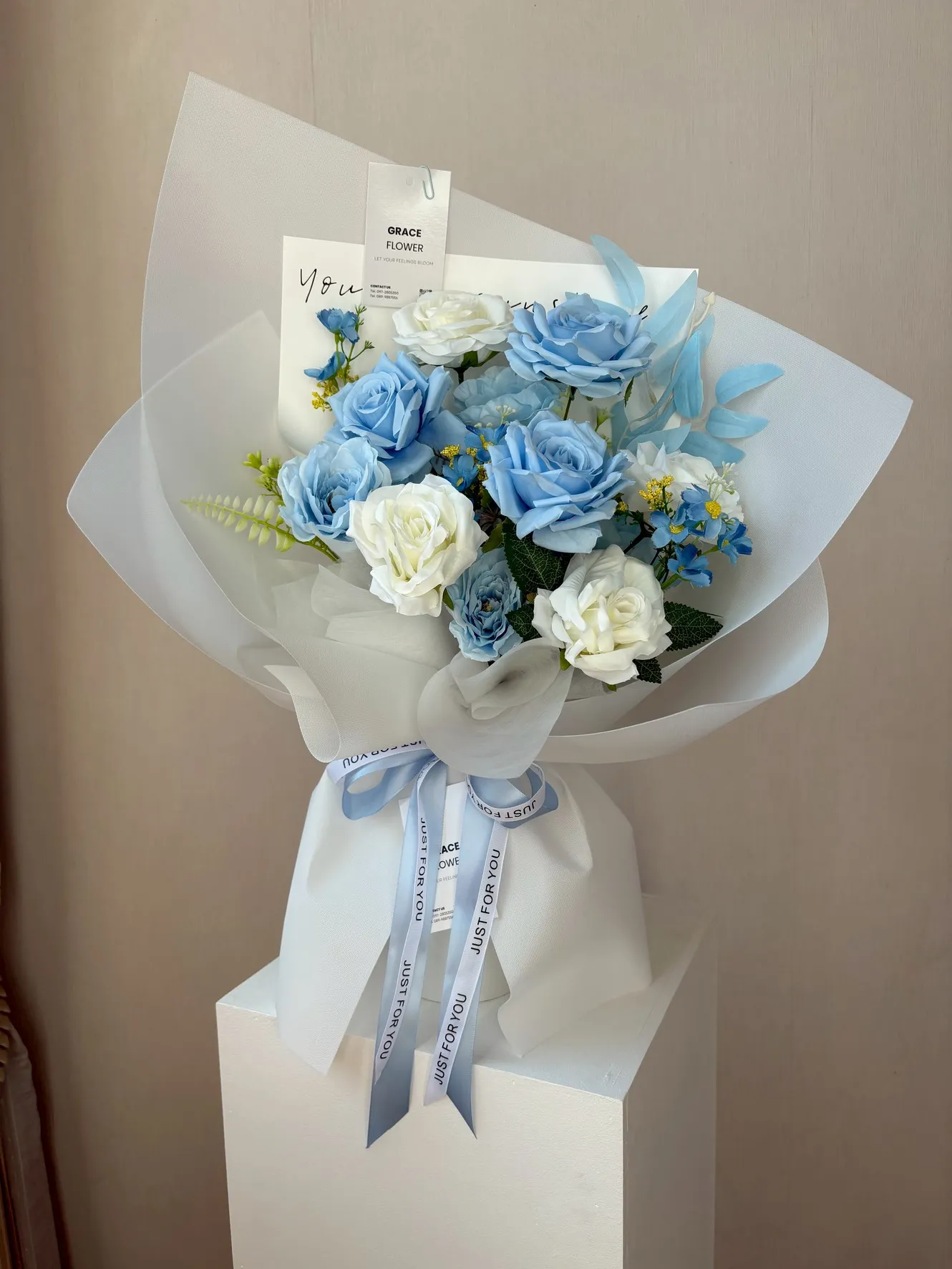 ช่อดอกไม้ประดิษฐ์ Sea and You - Image 2