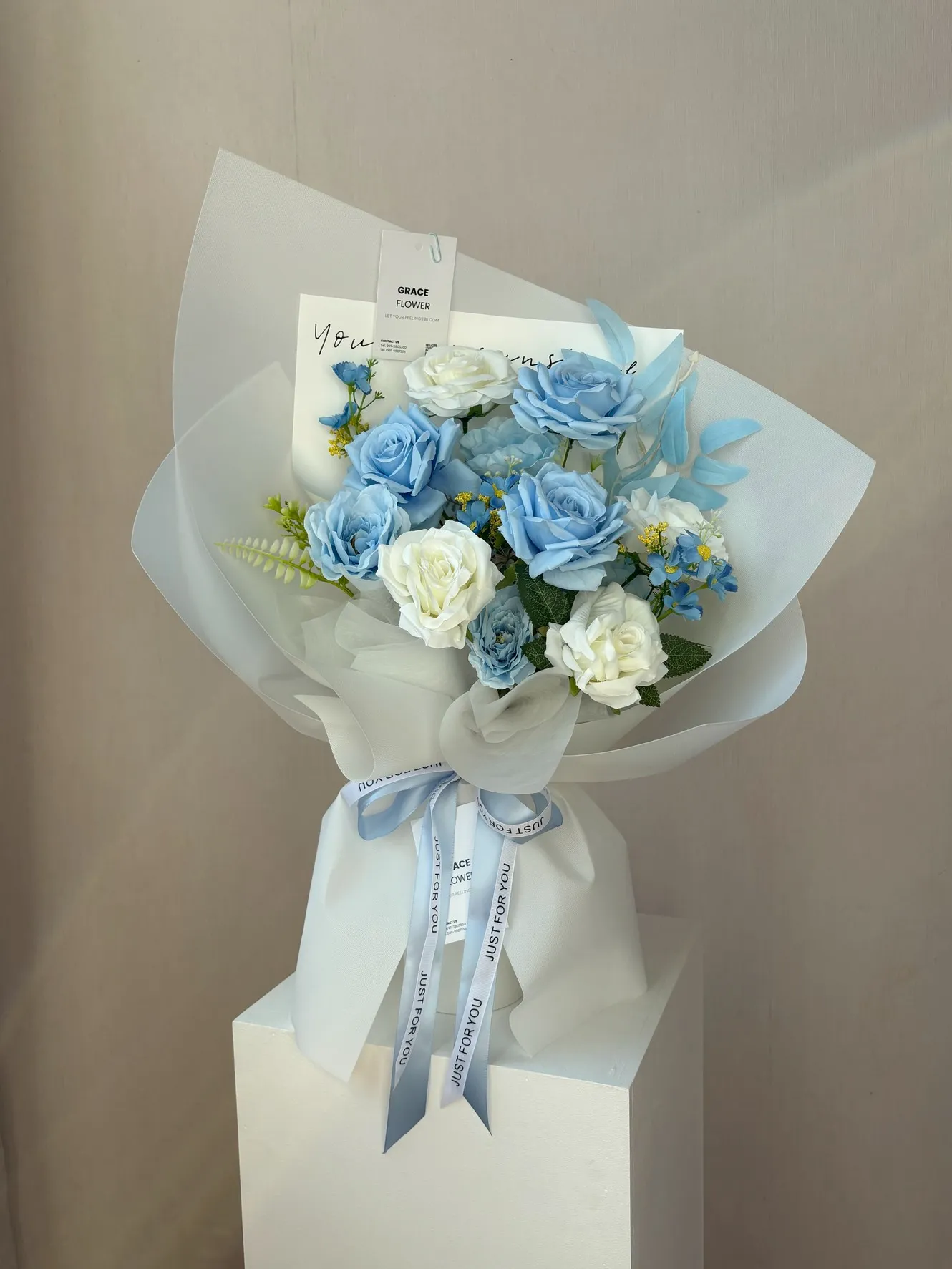 ช่อดอกไม้ประดิษฐ์ Sea and You - Image 3