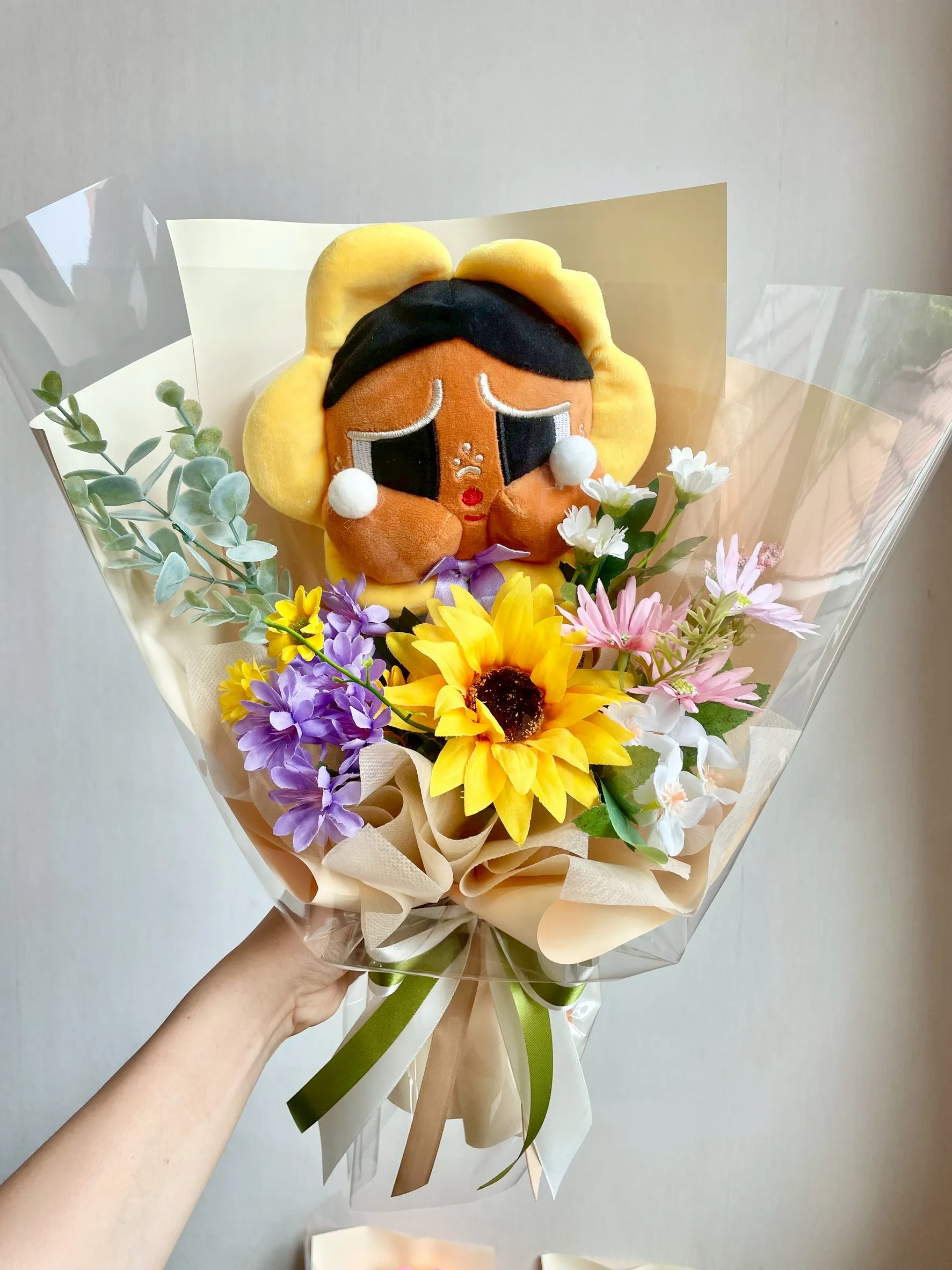 ช่อดอกไม้ประดิษฐ์ Sugar Sun Blossom