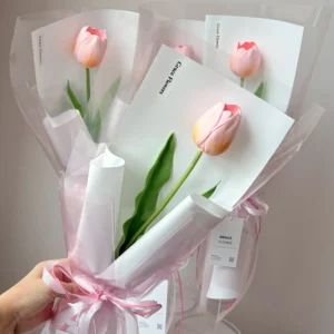 ช่อดอกทิวลิปประดิษฐ์ Tulip Mirabelle - Image 3