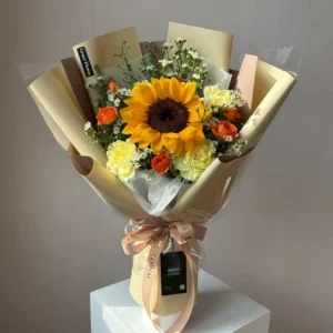 ช่อดอกทานตะวันสด Warm Blossom - Image 1