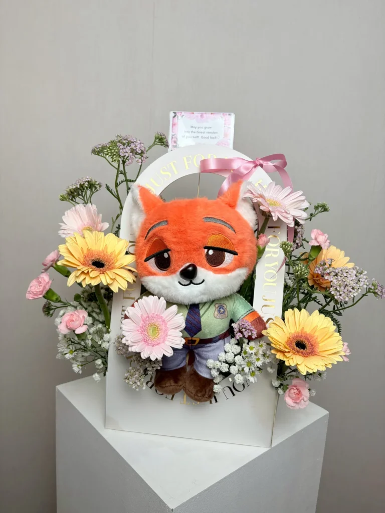 กล่องกระดาษใส่ตุ๊กตา Wolfie Glow