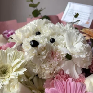 ช่อดอกไม้สด Cheer Up Puppy - Image 3