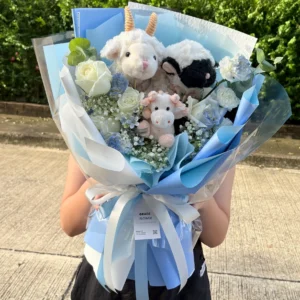 ช่อดอกไม้สด Fluffy Dream - Image 1