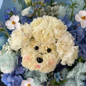 ช่อดอกไม้สด Poodle in the Clouds - Image 2