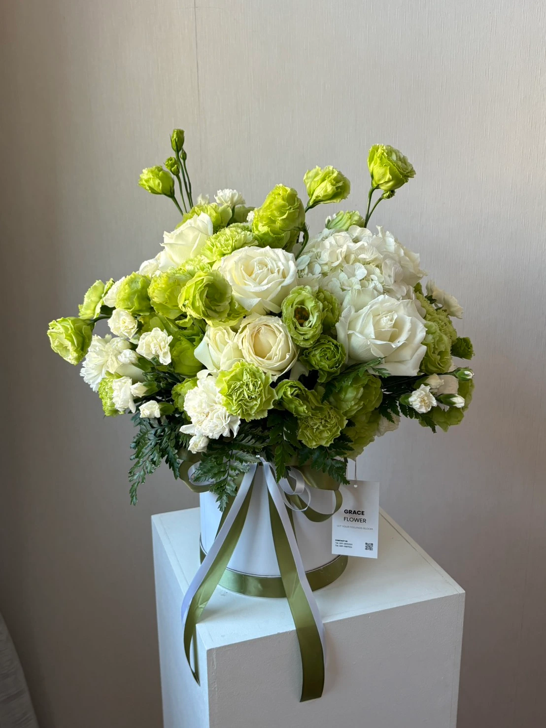 กล่องดอกไม้สด Greenery Symphony