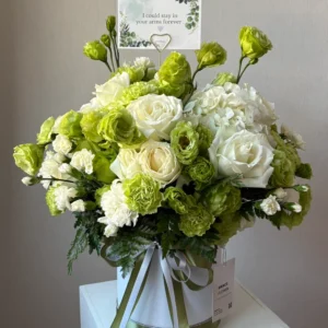 กล่องดอกไม้สด Greenery Symphony - Image 2