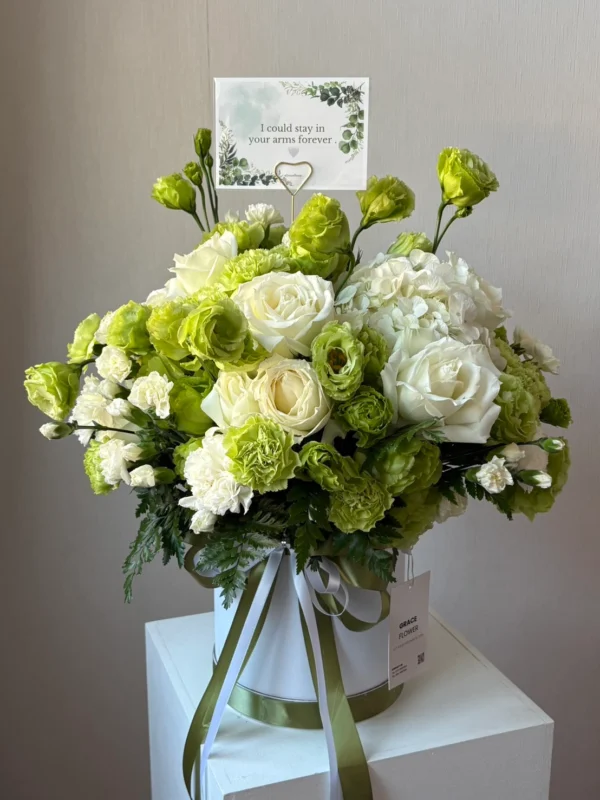กล่องดอกไม้สด Greenery Symphony