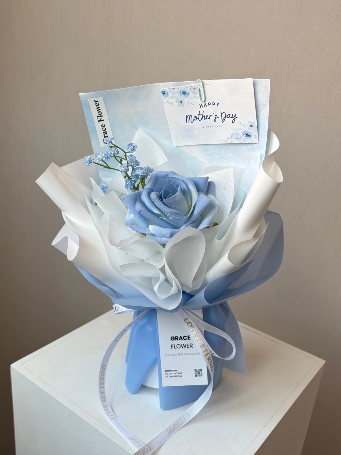 ช่อดอกไม้ประดิษฐ์ Only Sky For You - Image 6