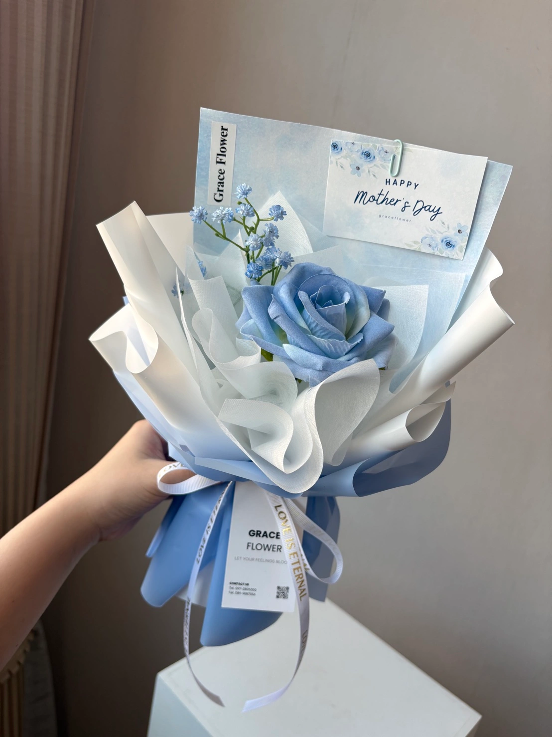 ช่อดอกไม้ประดิษฐ์ Only Sky For You - Image 5