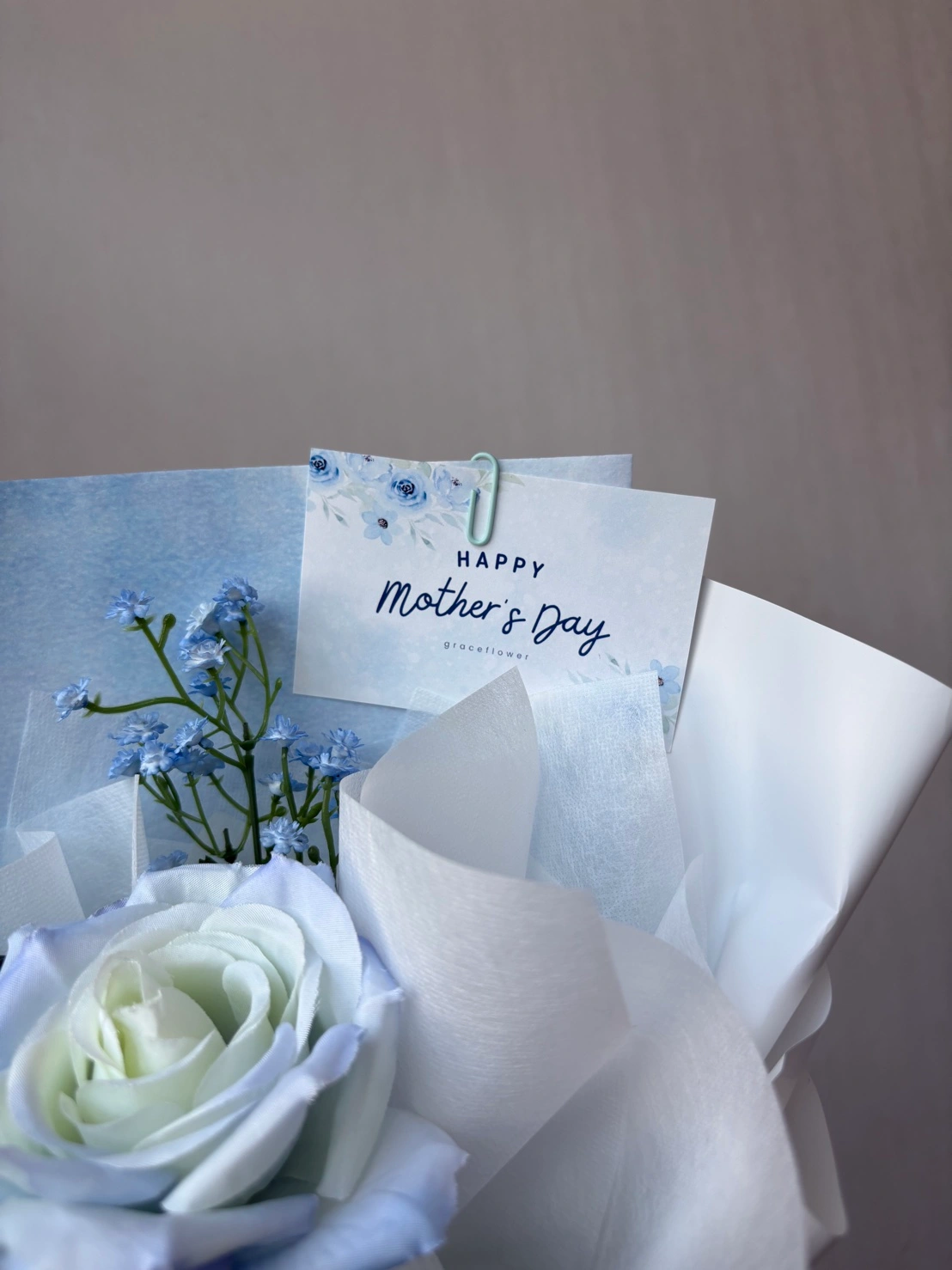 ช่อดอกไม้ประดิษฐ์ Only Sky For You - Image 4