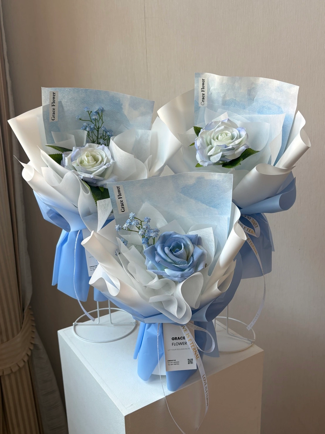 ช่อดอกไม้ประดิษฐ์ Only Sky For You - Image 2