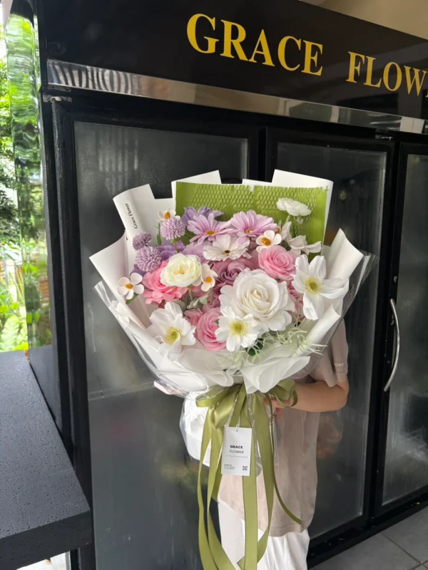 ช่อดอกไม้ประดิษฐ์ Wildflower Waltz