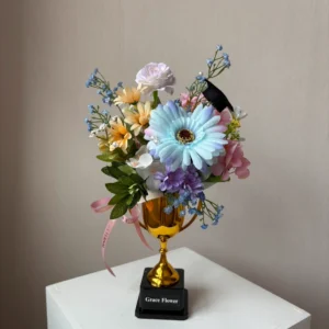 ถ้วยรางวัลดอกไม้ Victory Celebration - Image 3