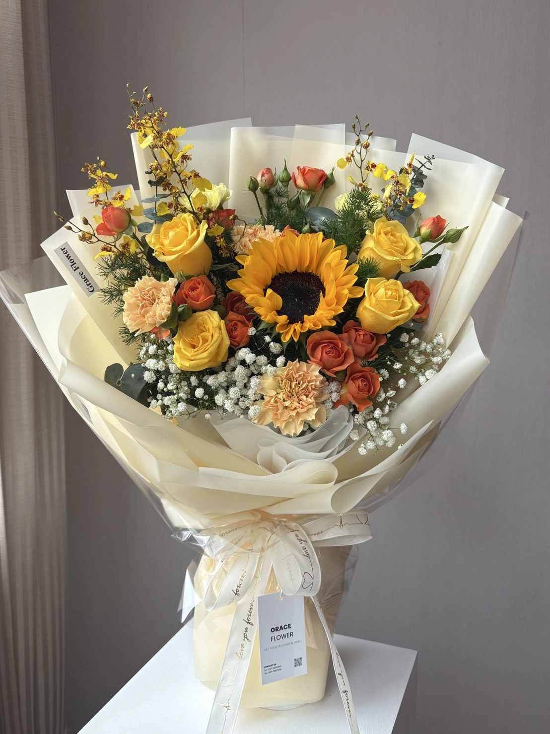 ช่อดอกทานตะวันสด Honey Bloom - Image 2