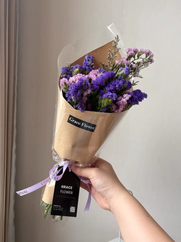 ช่อดอกไม้มินิสแตติส (สีดอกไม้ขึ้นอยู่กับแต่ละล็อต)